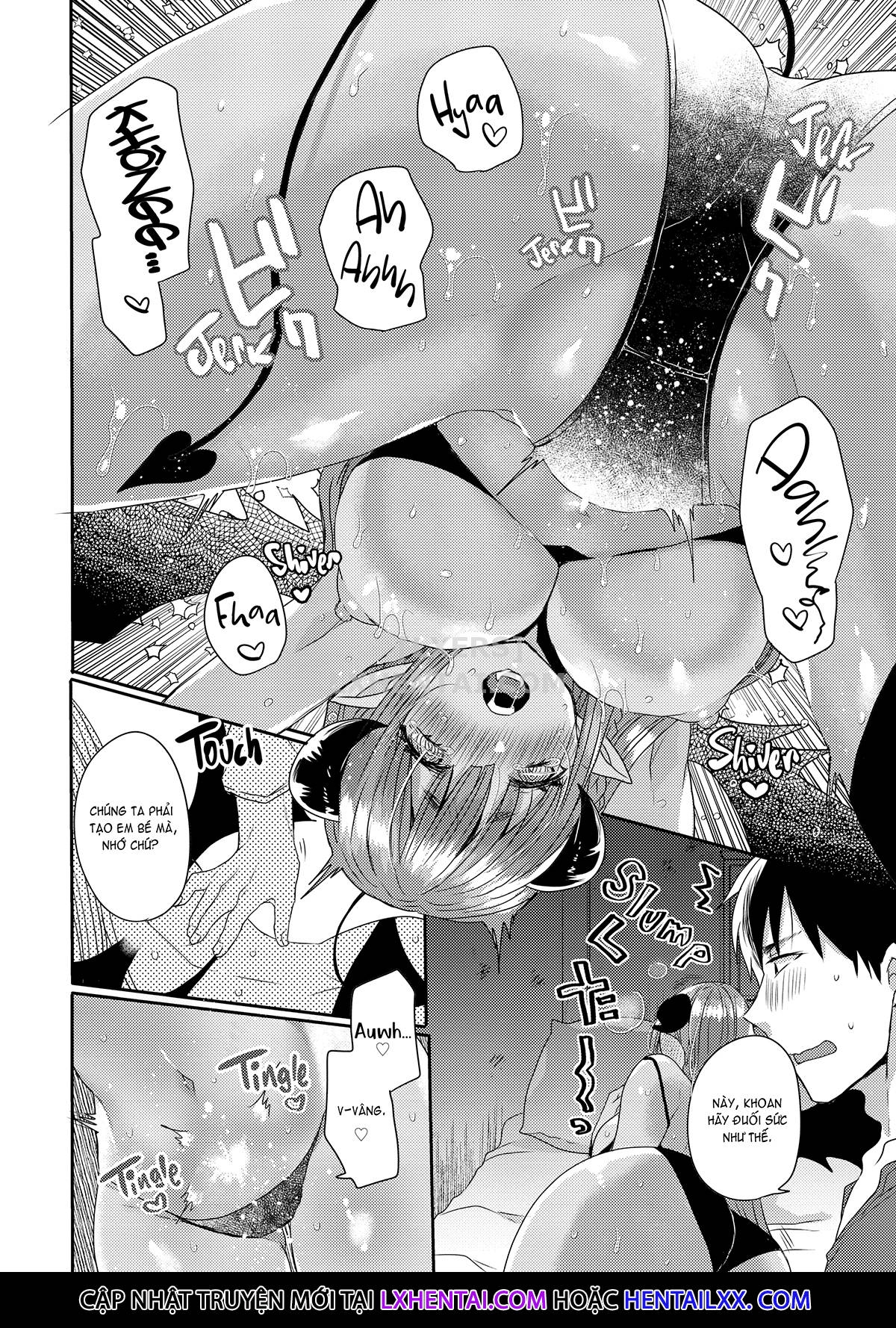 Đọc truyện hentai Monster Girls With a Need for Seed - Chap 8 - My First Succubus