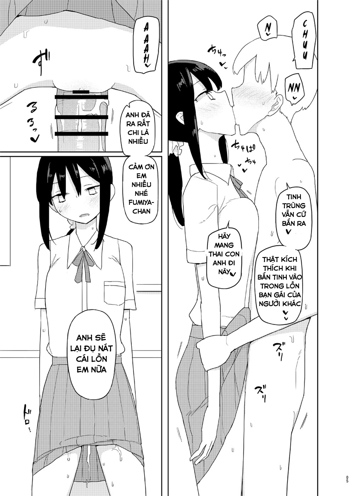 Đọc truyện hentai Sáng Học, Tối Ngủ, Giờ Nghỉ Giải Lao Đi Đụ Dạo~ - Oneshot (fix 24.5.2021)