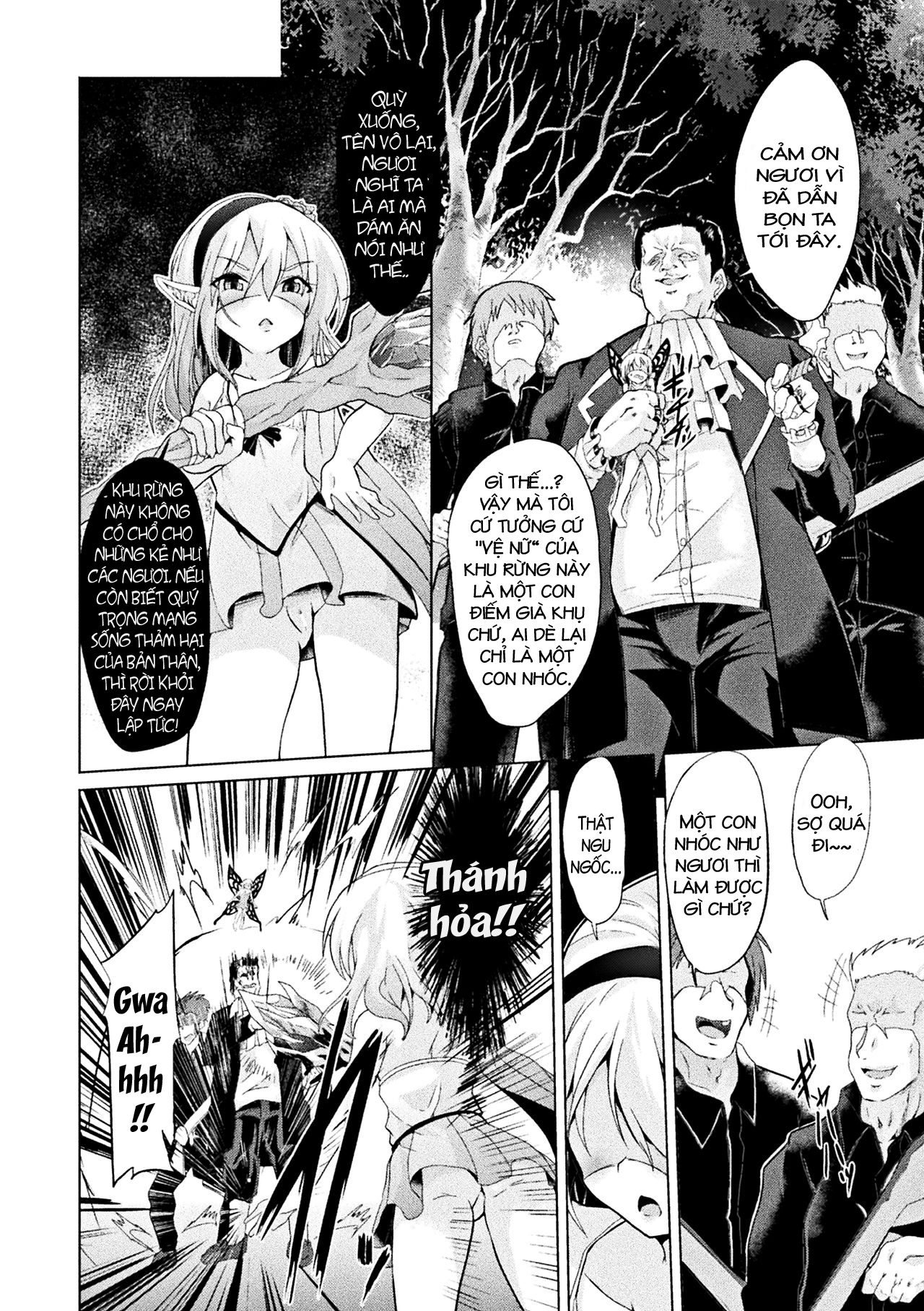 Đọc truyện hentai Loli-babaa Kyousei Tanetsuke Ecchi! - Chap 2