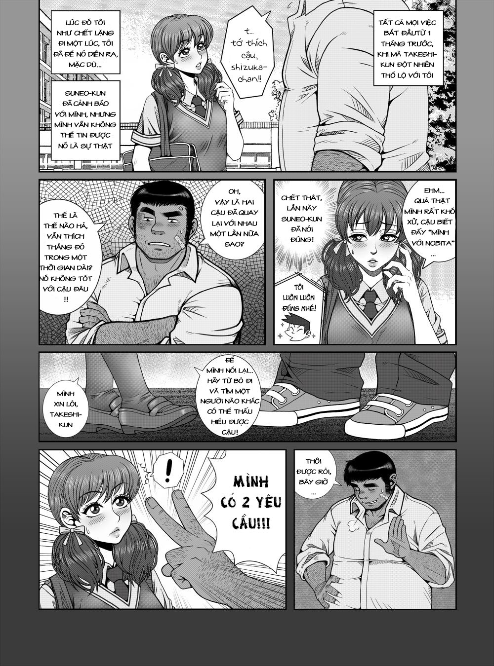 Đọc truyện hentai Đã quá trễ (Doraemon) - Oneshot