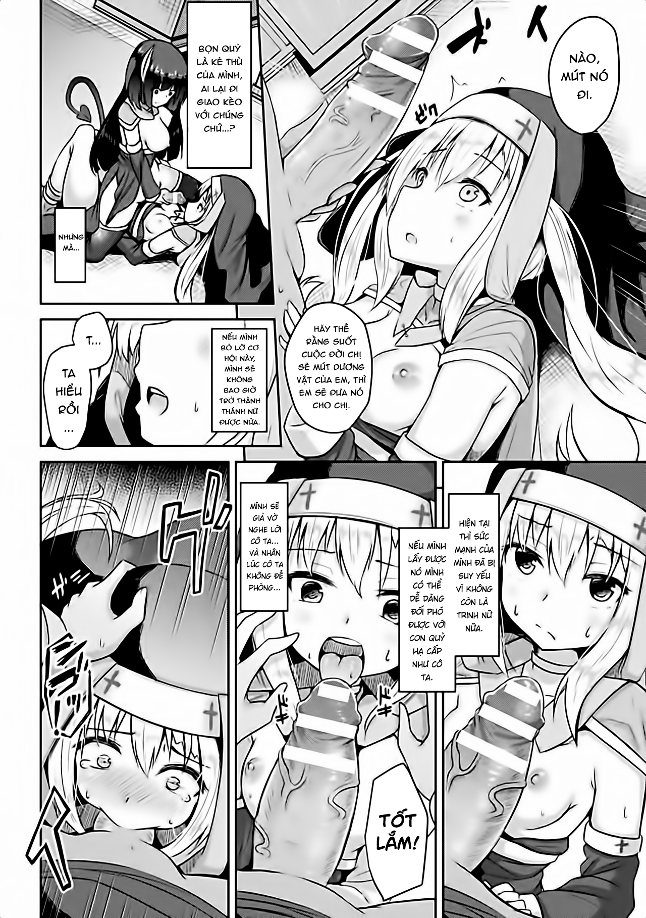 Đọc truyện hentai Seijo Choukyou ~Kanojo wa Watashi no Mono~ - Oneshot