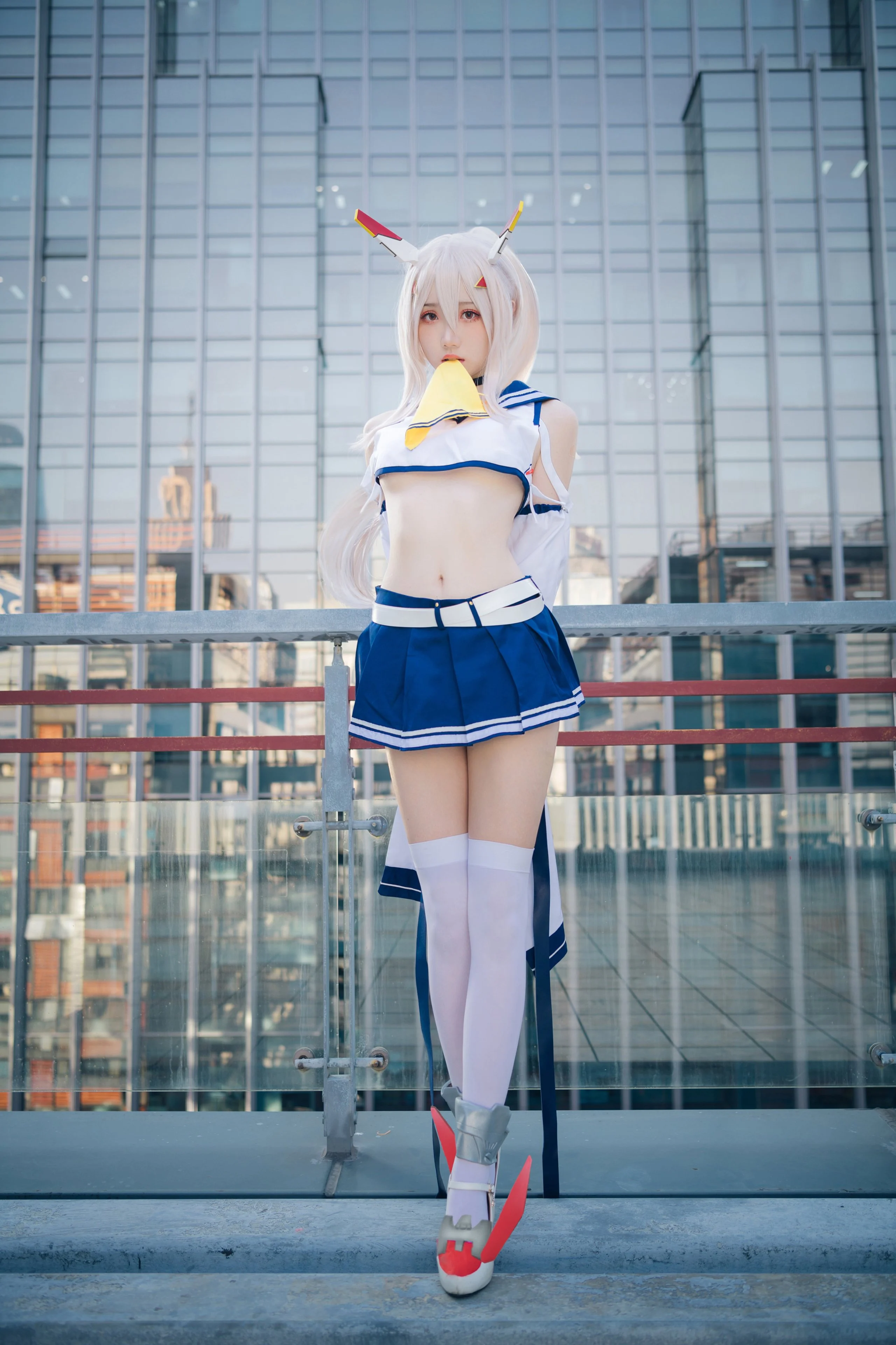 Đọc truyện hentai Tuyển tập Albums siêu phẩm Cosplay - Chap 665 - Guashi Sauce - Ayanami (Azur Lane)