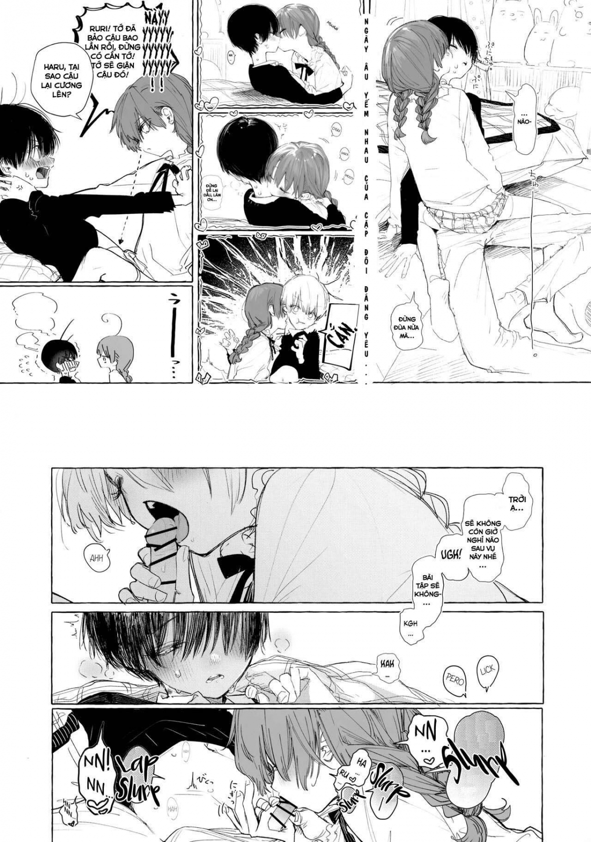 Đọc truyện hentai Shin Nitamonodooshi Bangaihen Chotto Mirai no Ohanashi - Oneshot