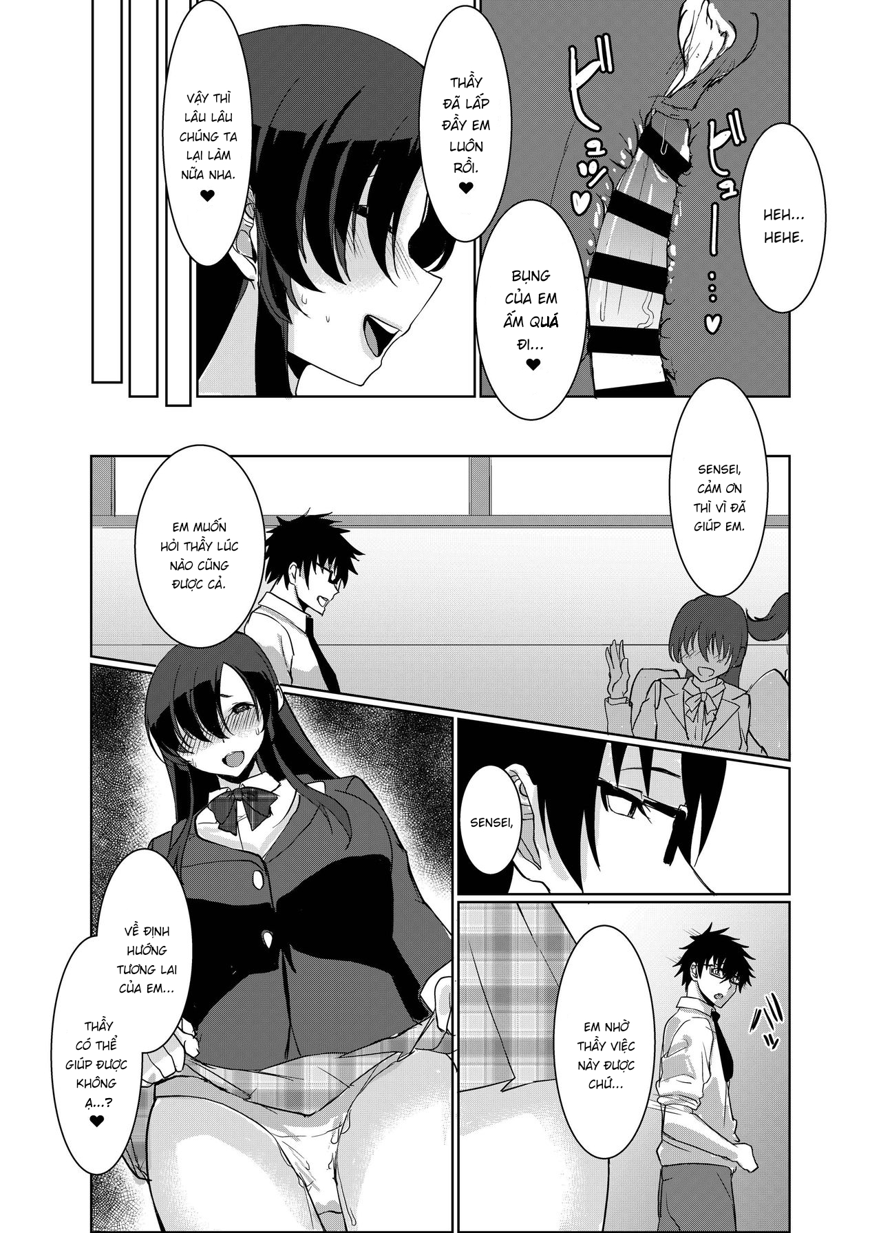 Đọc truyện hentai Jimikei JK no [Saimin] Shinro Soudan - Oneshot