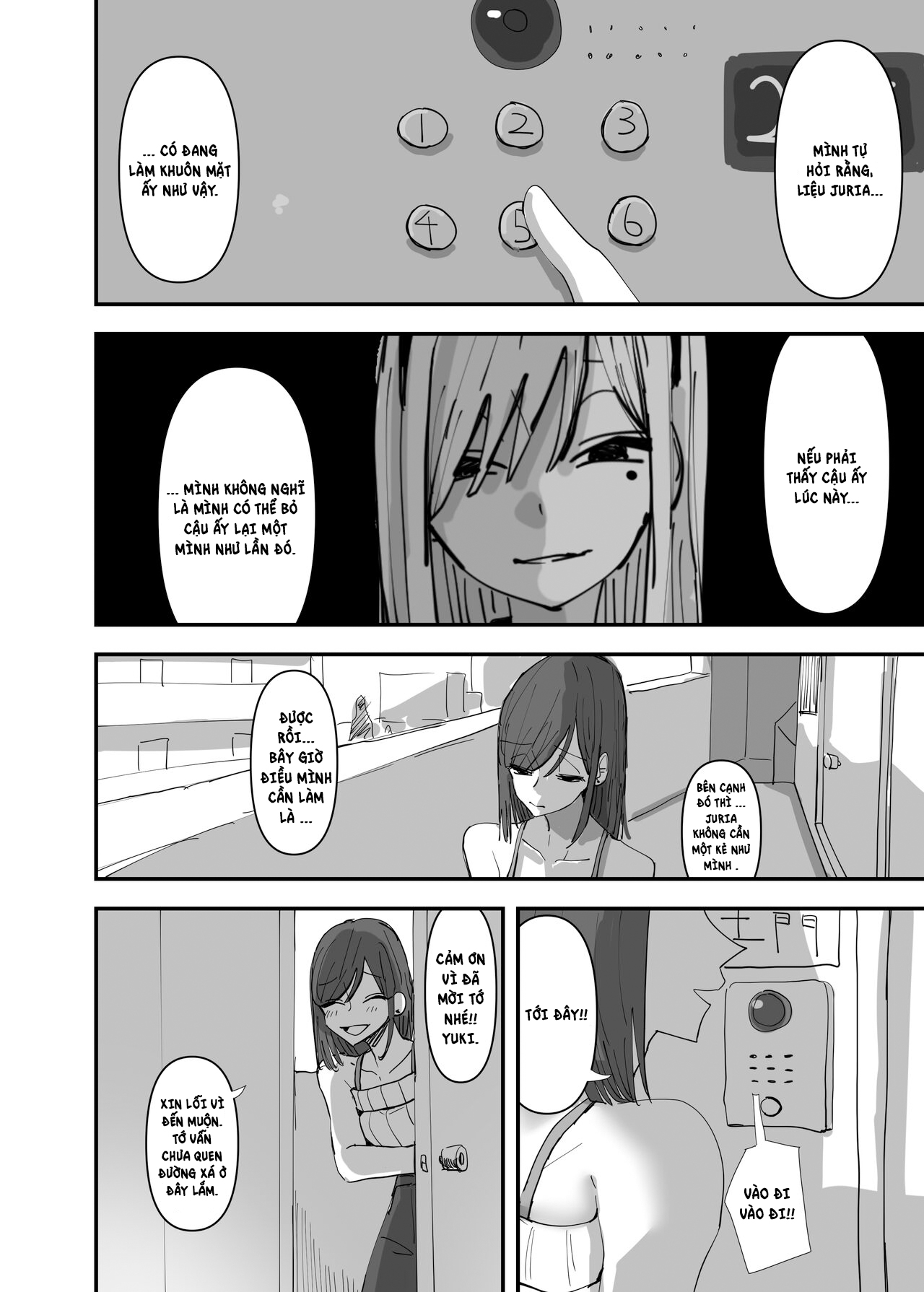 Đọc truyện hentai Chuyện tình của những cô nàng táo bạo - Chap 3