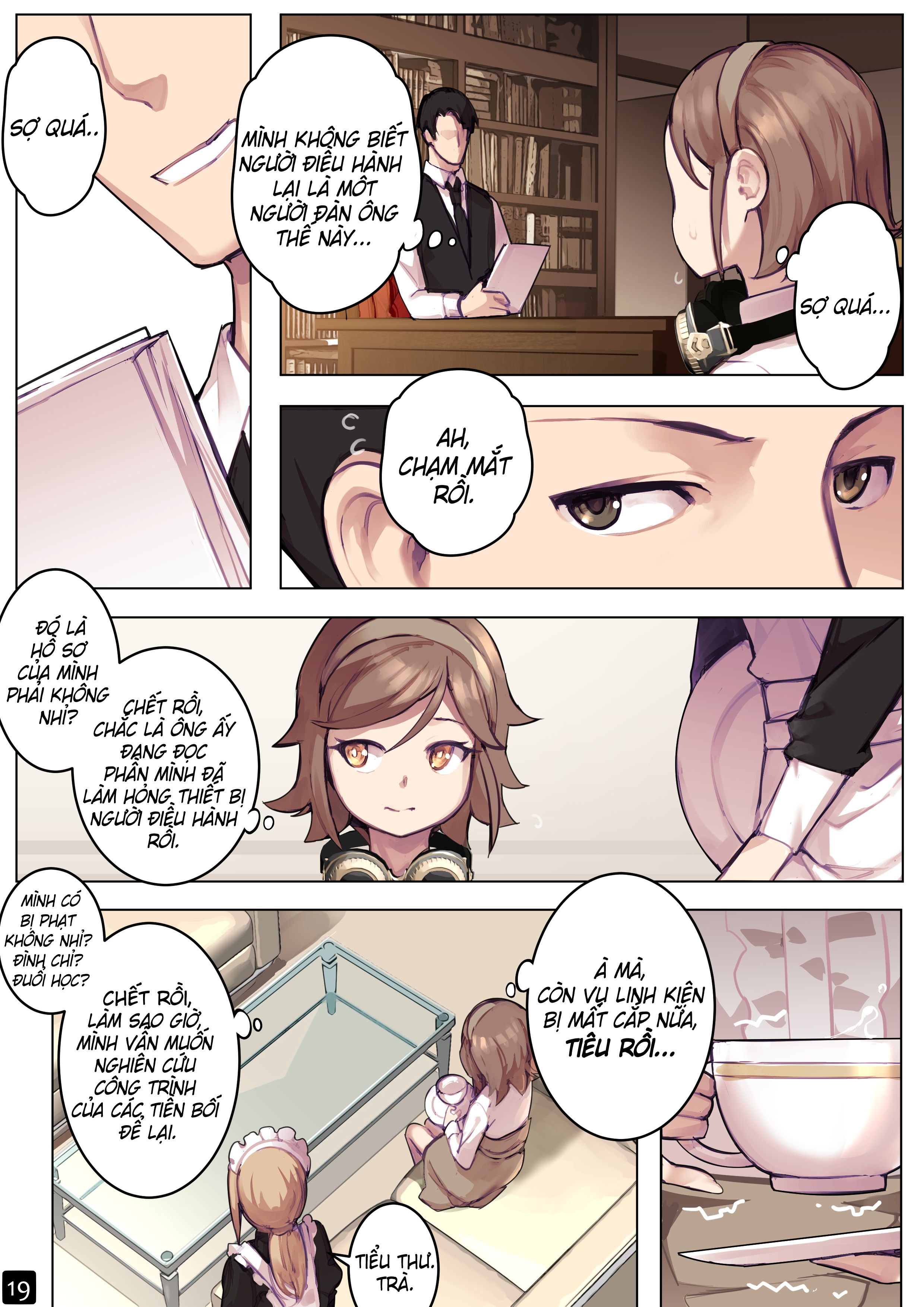 Đọc truyện hentai Điểm kỳ dị của thiếu nữ - Chap 6: Liên lạc - Khế ước