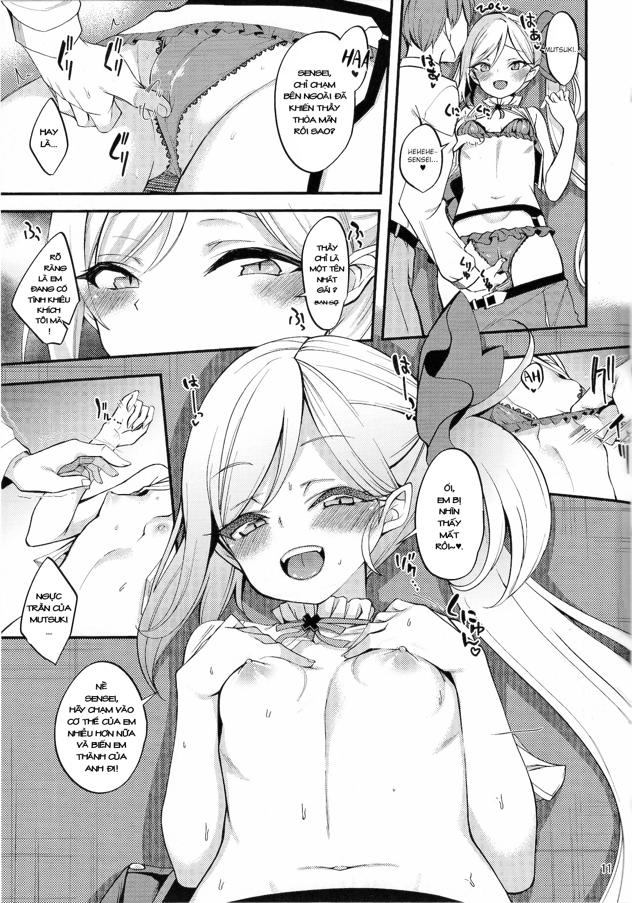Đọc truyện hentai Một ngày hư hỏng của Mutsuki - Oneshot