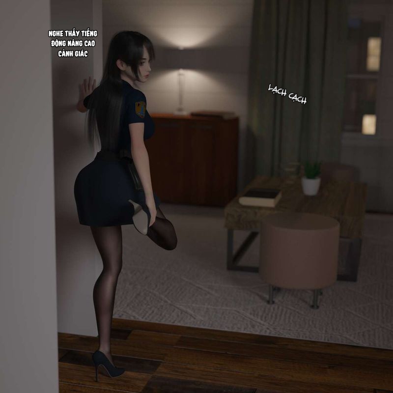 Đọc truyện hentai Đội nữ cảnh sát tất đen - Chap 1