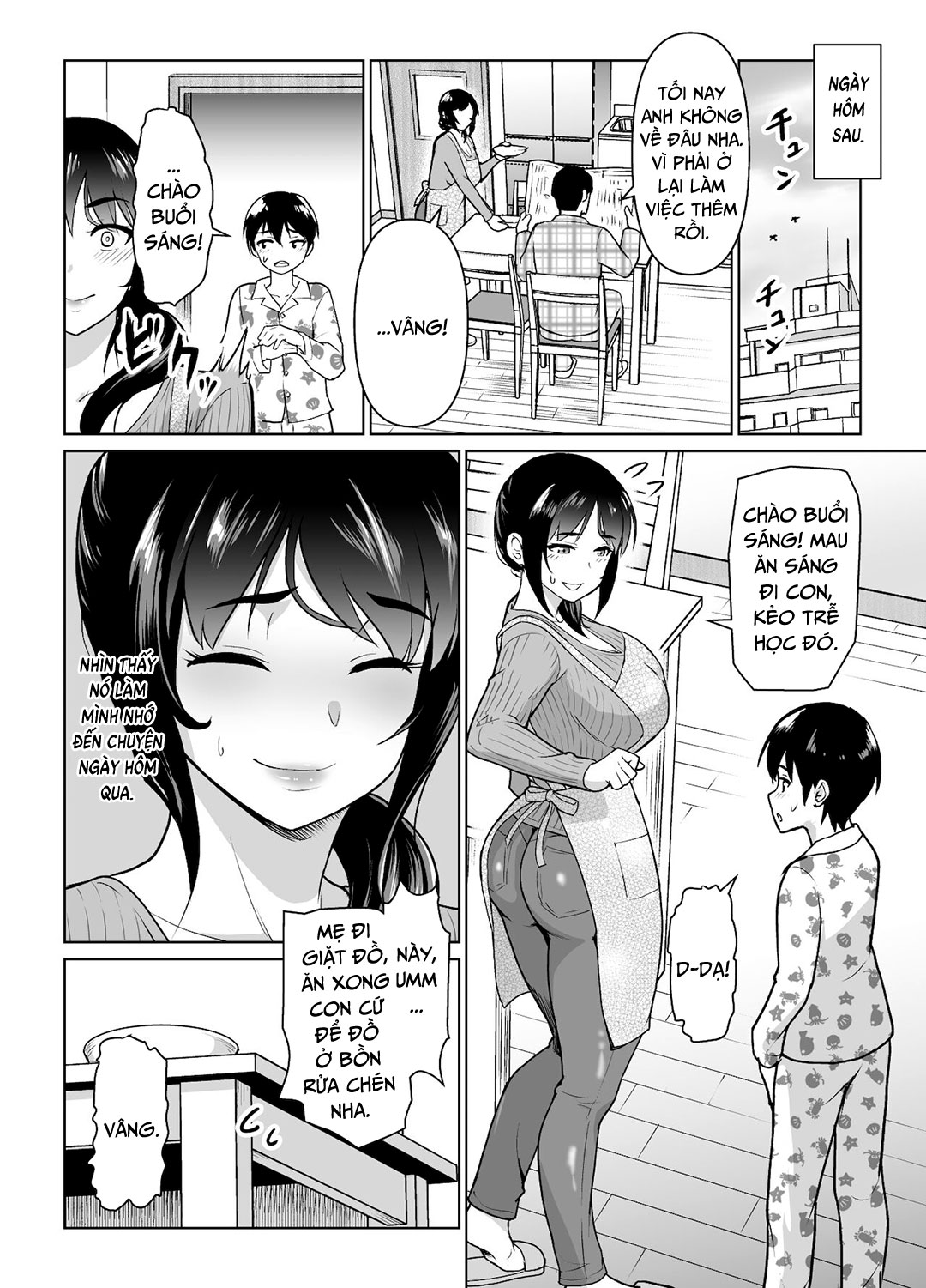 Đọc truyện hentai Mối quan hệ giữa mẹ và con trai bắt đầu - Oneshot