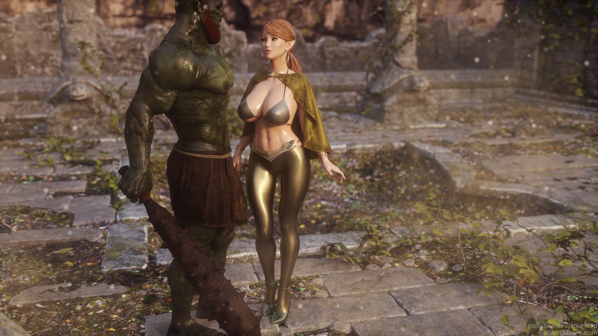 Đọc truyện hentai Elf Slave - Chapter 1