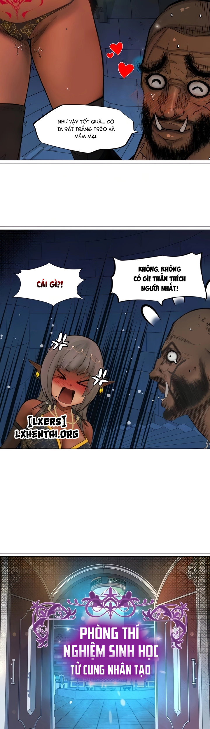 Đọc truyện hentai Nữ Hoàng Dark Elf Và Nô Lệ Orc - Chap 25