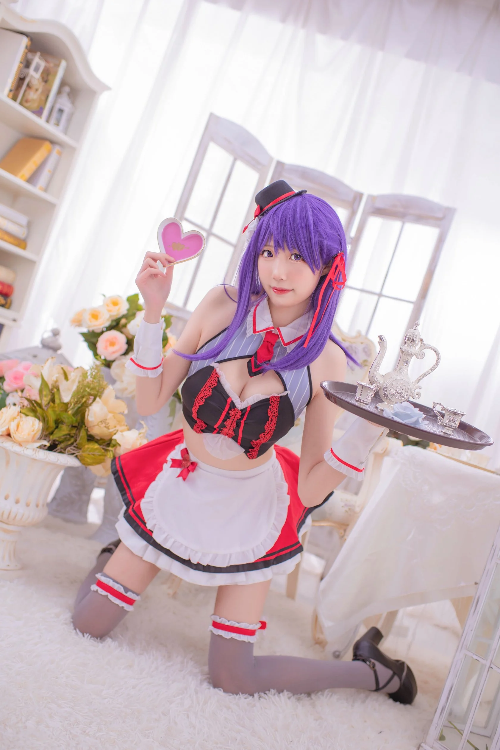 Đọc truyện hentai Tuyển tập Albums siêu phẩm Cosplay - Chap 918 - [Zhajiang Mumu] Sakura Maid