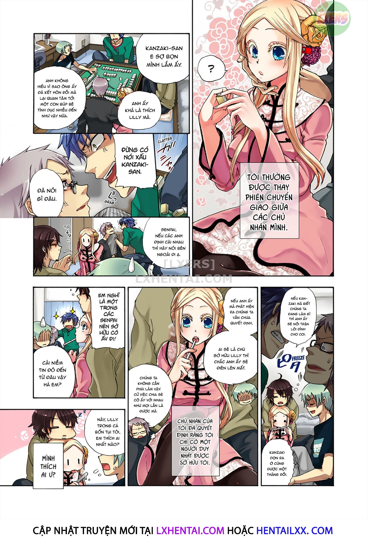 Đọc truyện hentai Robot thú cưng Lilly - Chap 14