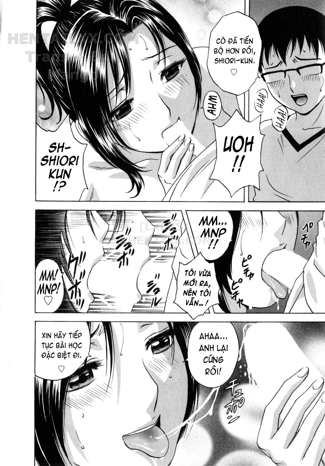 Đọc truyện hentai Life With Married Women Just Like A Manga - Chap 5