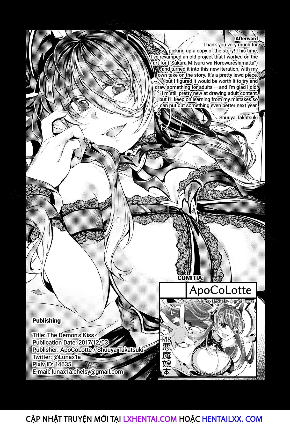 Đọc truyện hentai The Demon's Kiss - Chap 1