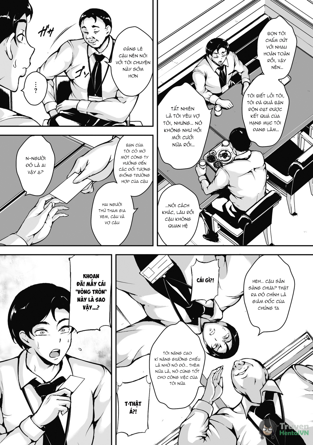 Đọc truyện hentai Akaneiro ni Modaeru Hitozuma - Wife Writhing in Madder - Oneshot