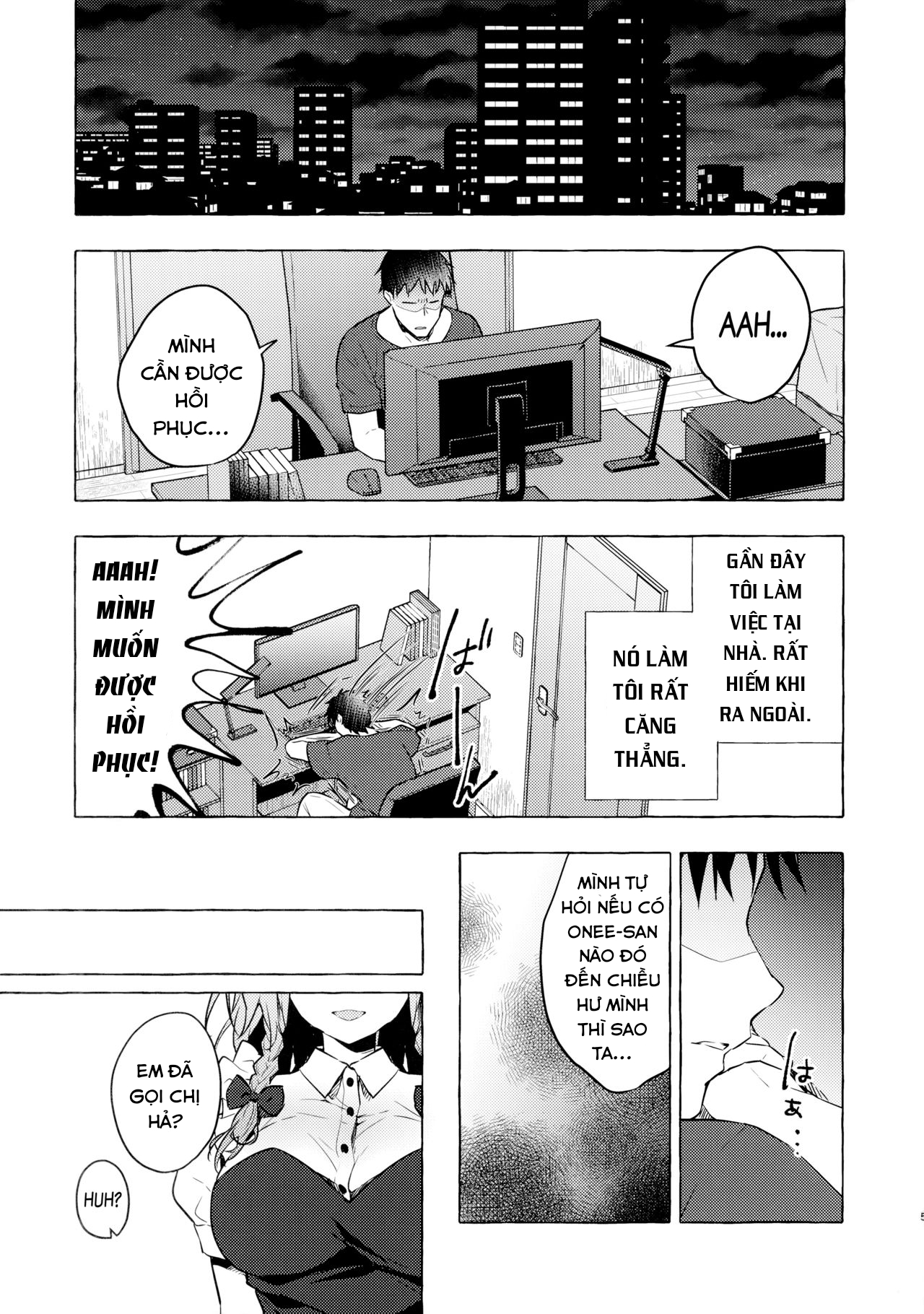 Đọc truyện hentai Tonari no Sakuya-san 3 Iyashi Maid Sakuya no Zubuzubu Gohoushi Sex (Touhou Project) - Oneshot