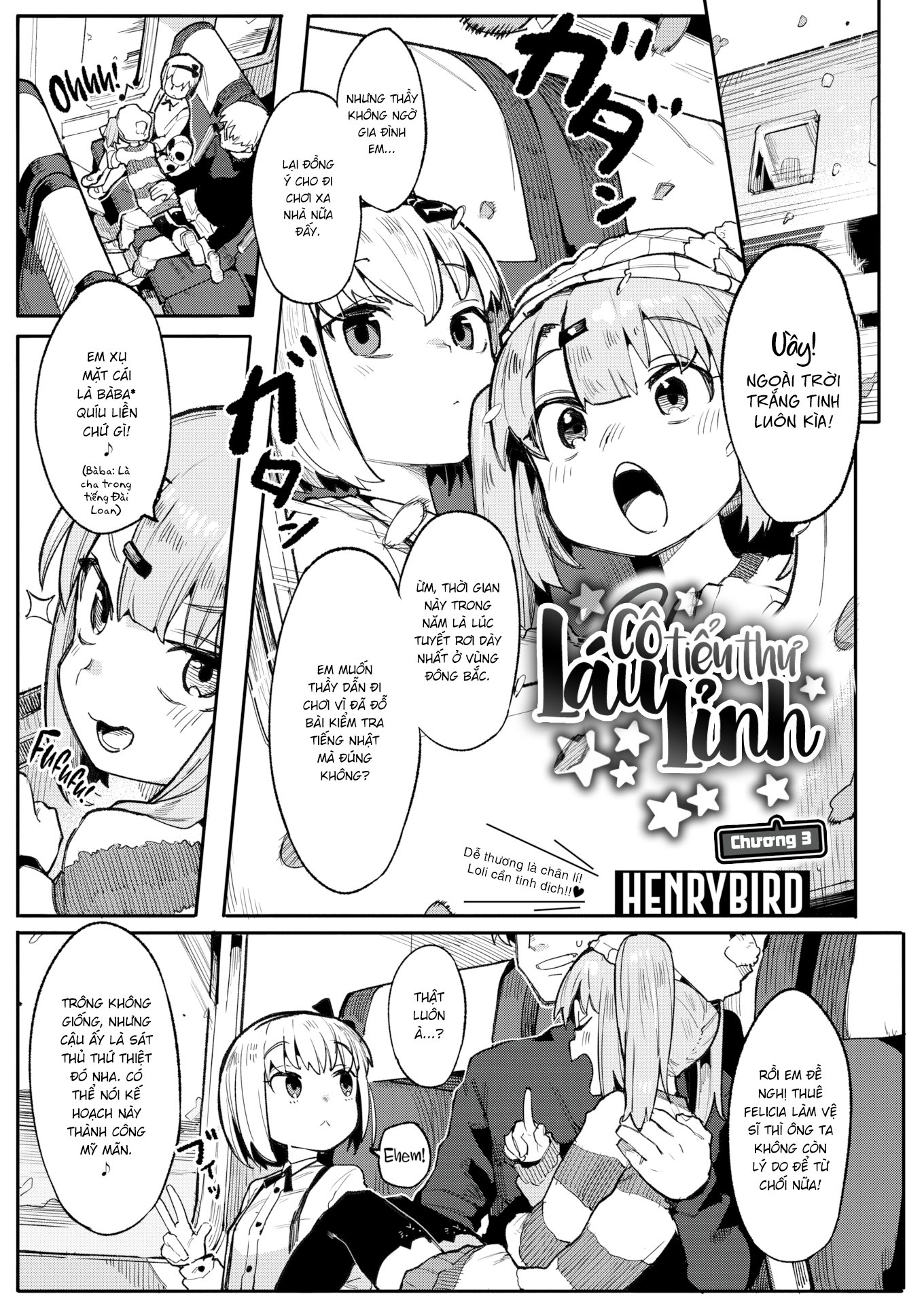 Đọc truyện hentai Cô Tiểu Thư Láu Lỉnh - Chap 3 [Riri + Felicia]