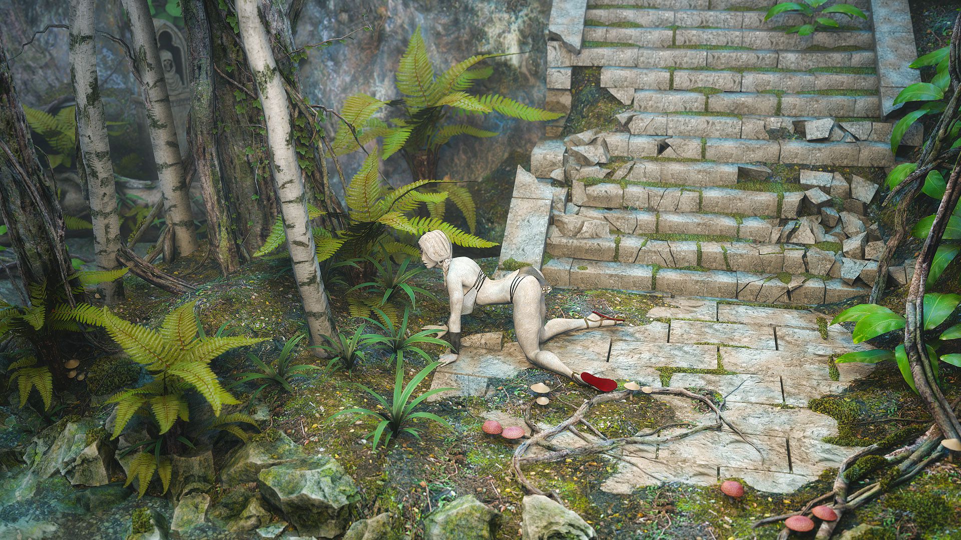 Đọc truyện hentai Secret Of Beauty - Chap 1: Stone Lady