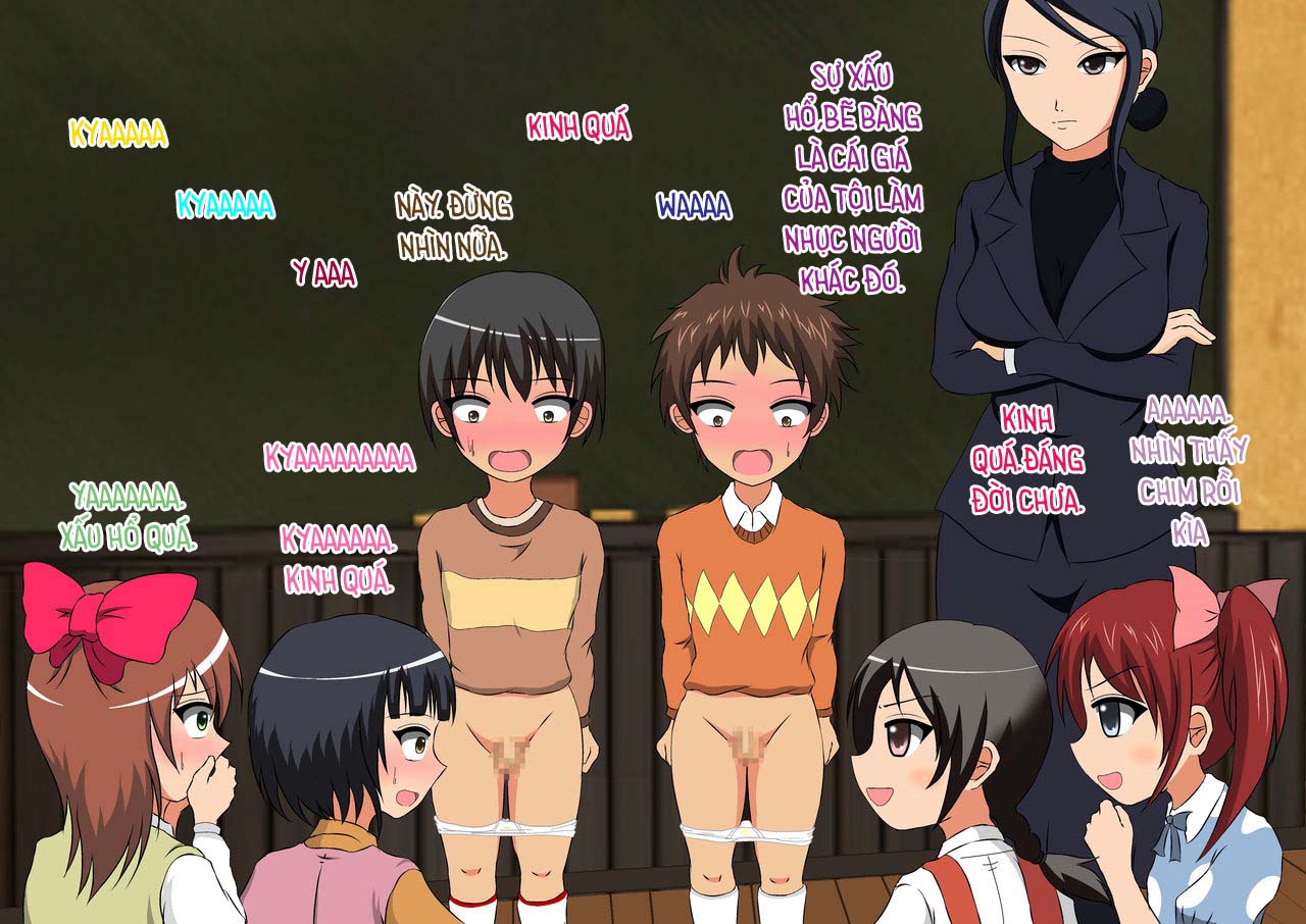 Đọc truyện hentai Hình phạt thể xác trong thời đại Showa Cuộc phản công của các cô gái - Chap 1