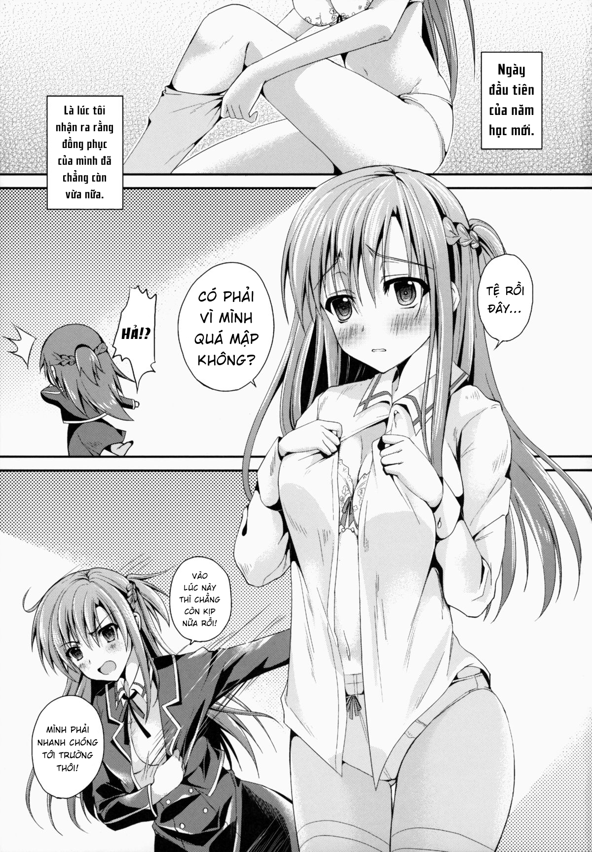 Đọc truyện hentai Shishunki ni Nama de Nakadashi suru - Oneshot