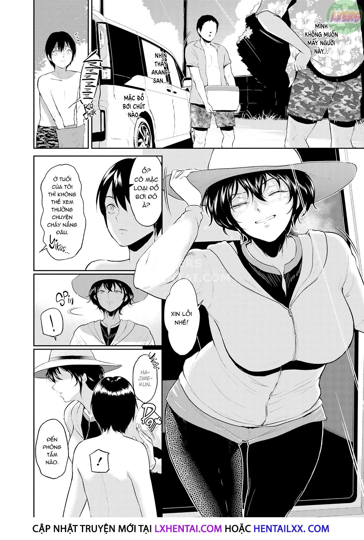 Đọc truyện hentai Làm tình - Chap 4 - Aunt Akanes Summer