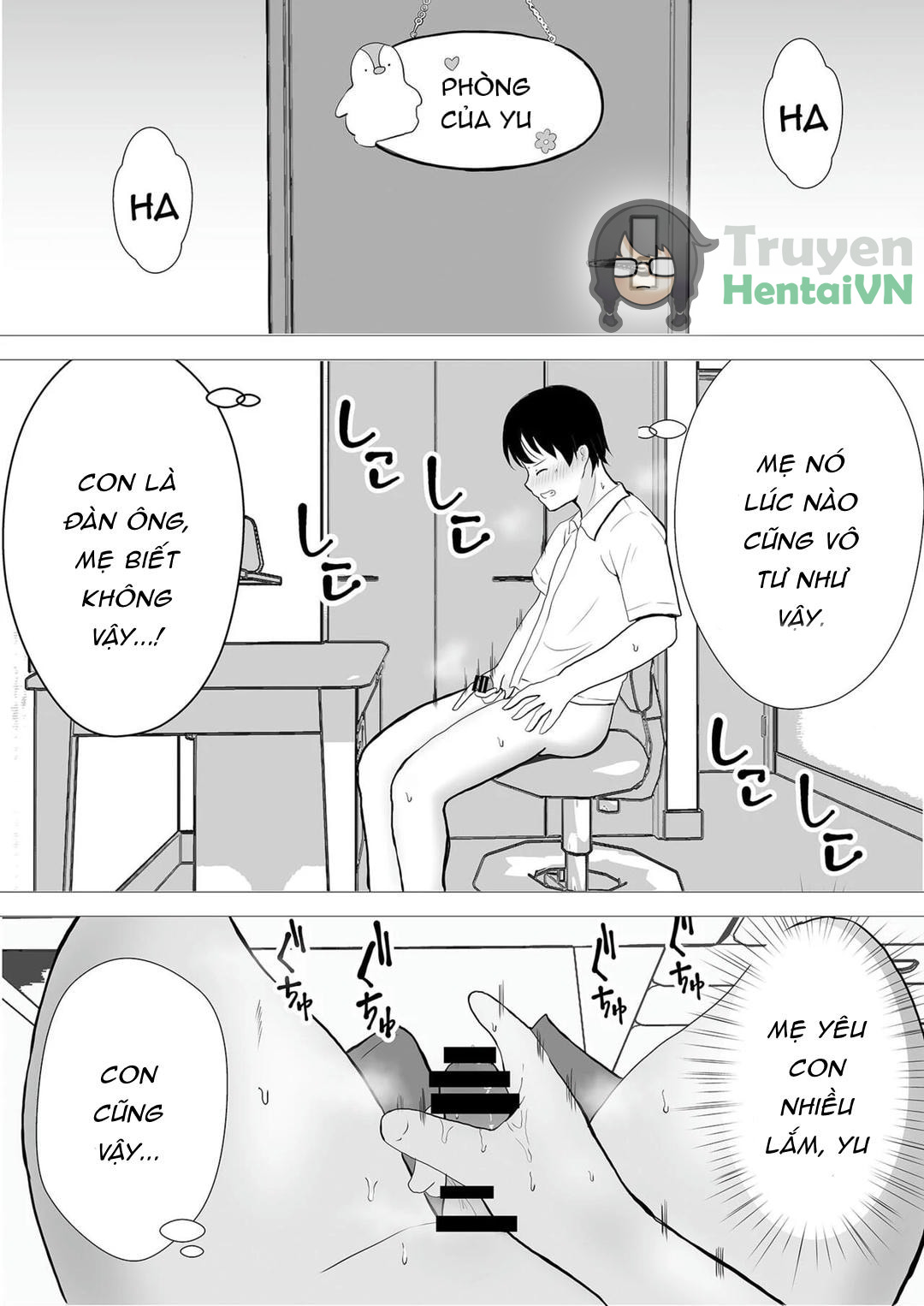 Đọc truyện hentai TomoKano Kaa-chan~ Daisuki na Ore no Hahaoya wa Aho na Shinyuu no Kanojo~ - Chap 1