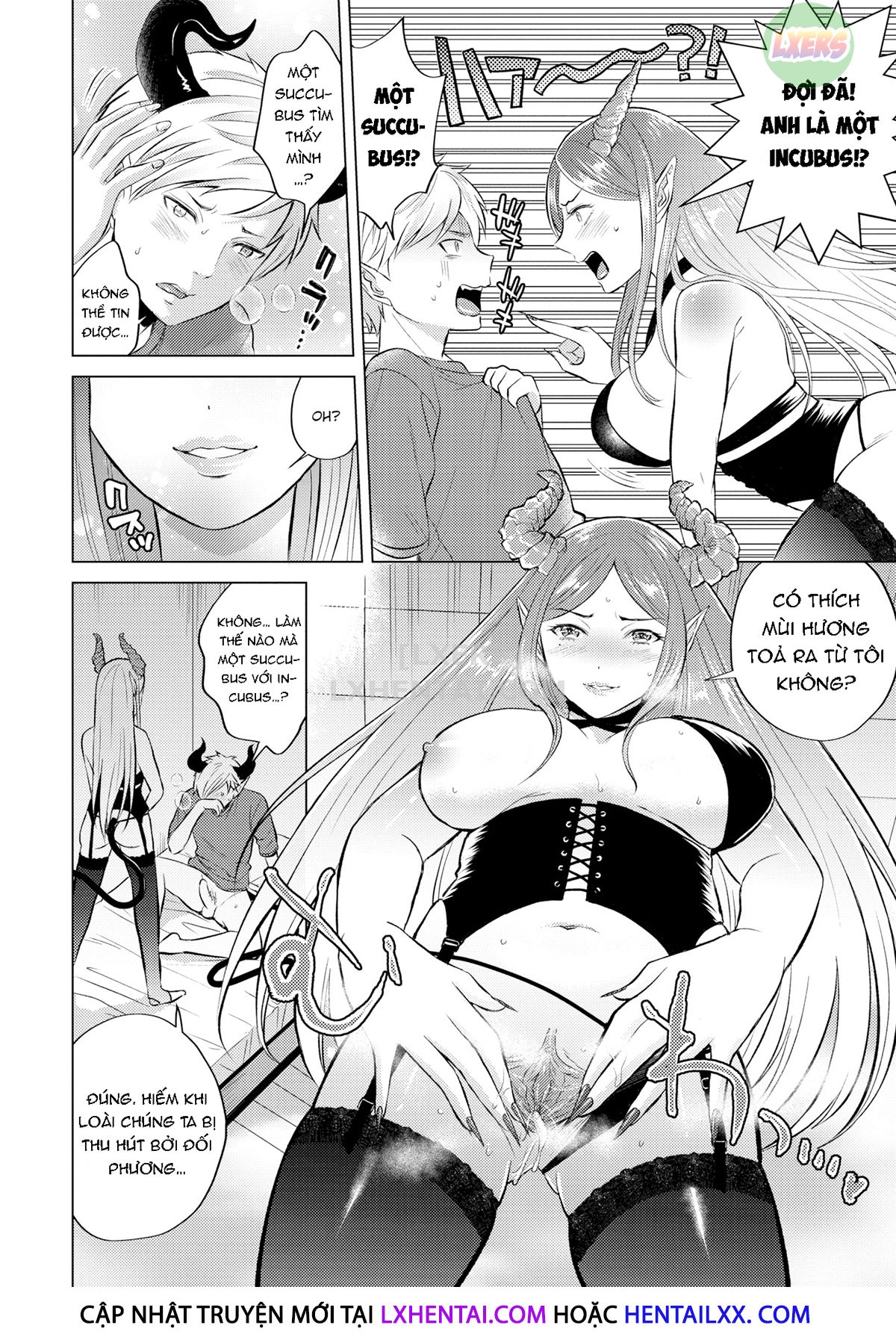 Đọc truyện hentai Giấc mơ của Succubus - Oneshot