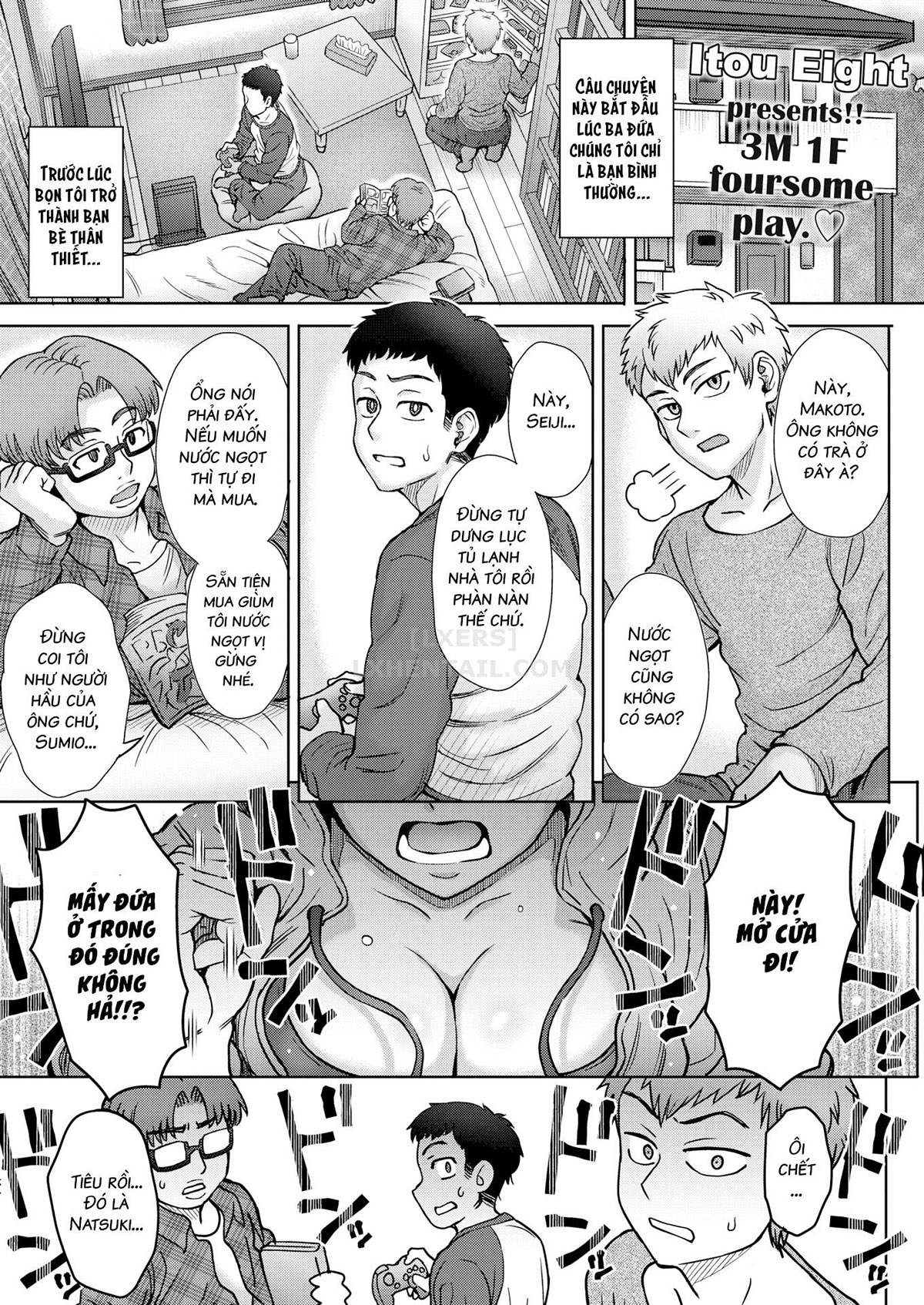 Đọc truyện hentai Soredemo Itoshii Kanojo-tachi - Chap 3 - Sex Best Friends