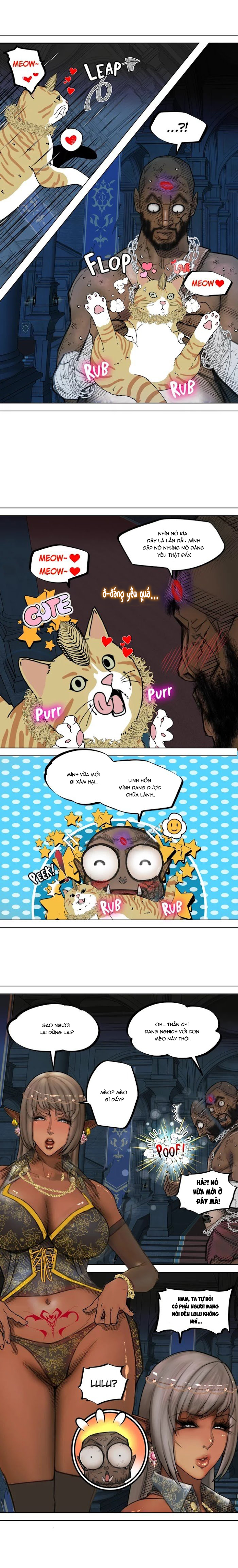 Đọc truyện hentai Nữ Hoàng Dark Elf Và Nô Lệ Orc - Chap 4