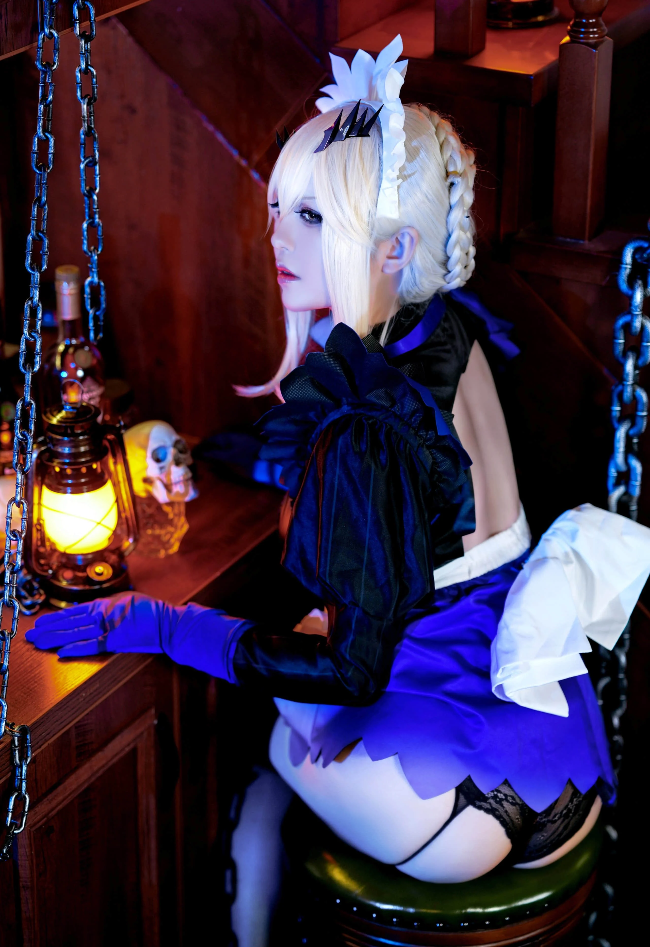 Đọc truyện hentai Tuyển tập Albums siêu phẩm Cosplay - Chap 826 - Half Son - LancerAlter Maid