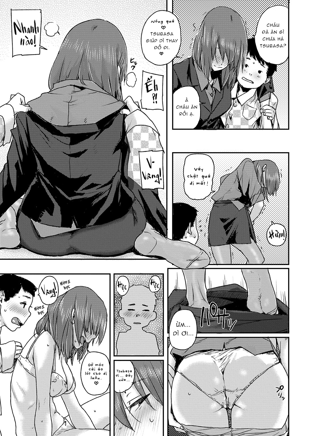 Đọc truyện hentai Giờ vàng cùng người dì gợi cảm - Oneshot