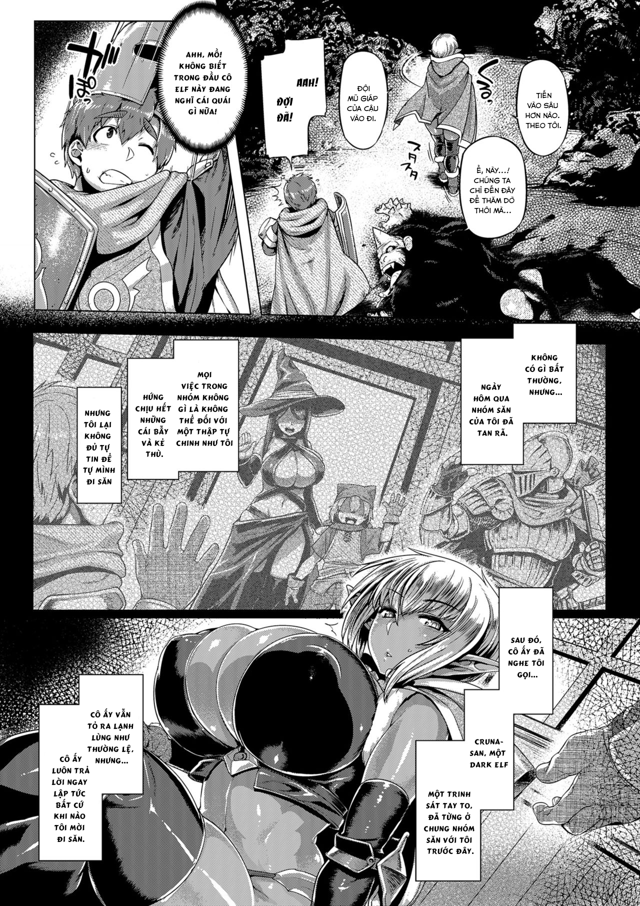 Đọc truyện hentai Dark Elf Control - Oneshot