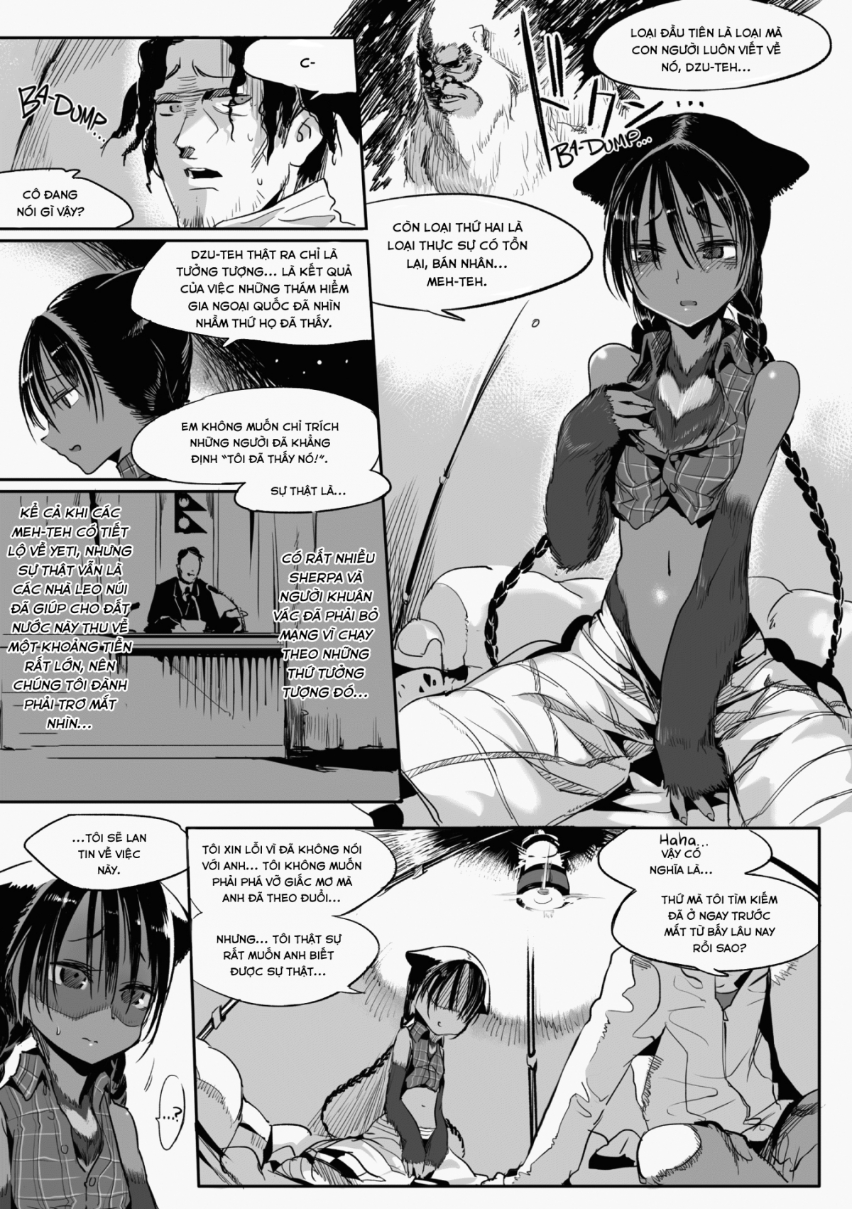 Đọc truyện hentai Truy Tìm Yeti - Oneshot
