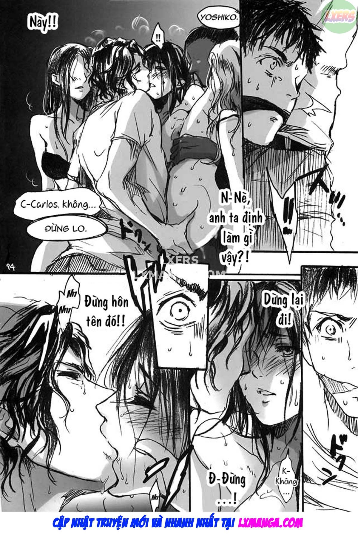 Đọc truyện hentai Cô bạn gái quyến rũ cùng người yêu - Oneshot
