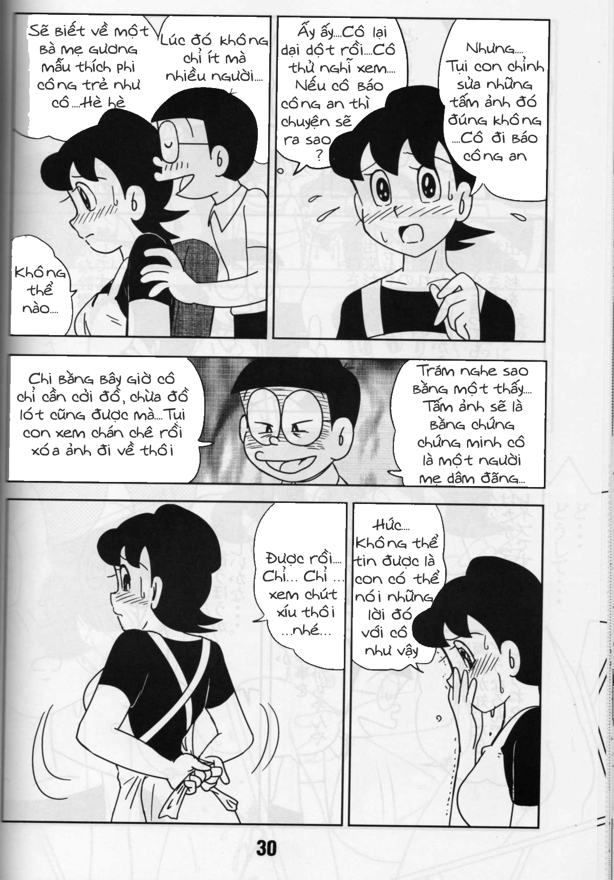 Đọc truyện hentai Thánh Nôbita - Tập 13.1 - Gạ Tình Mẹ Xuka