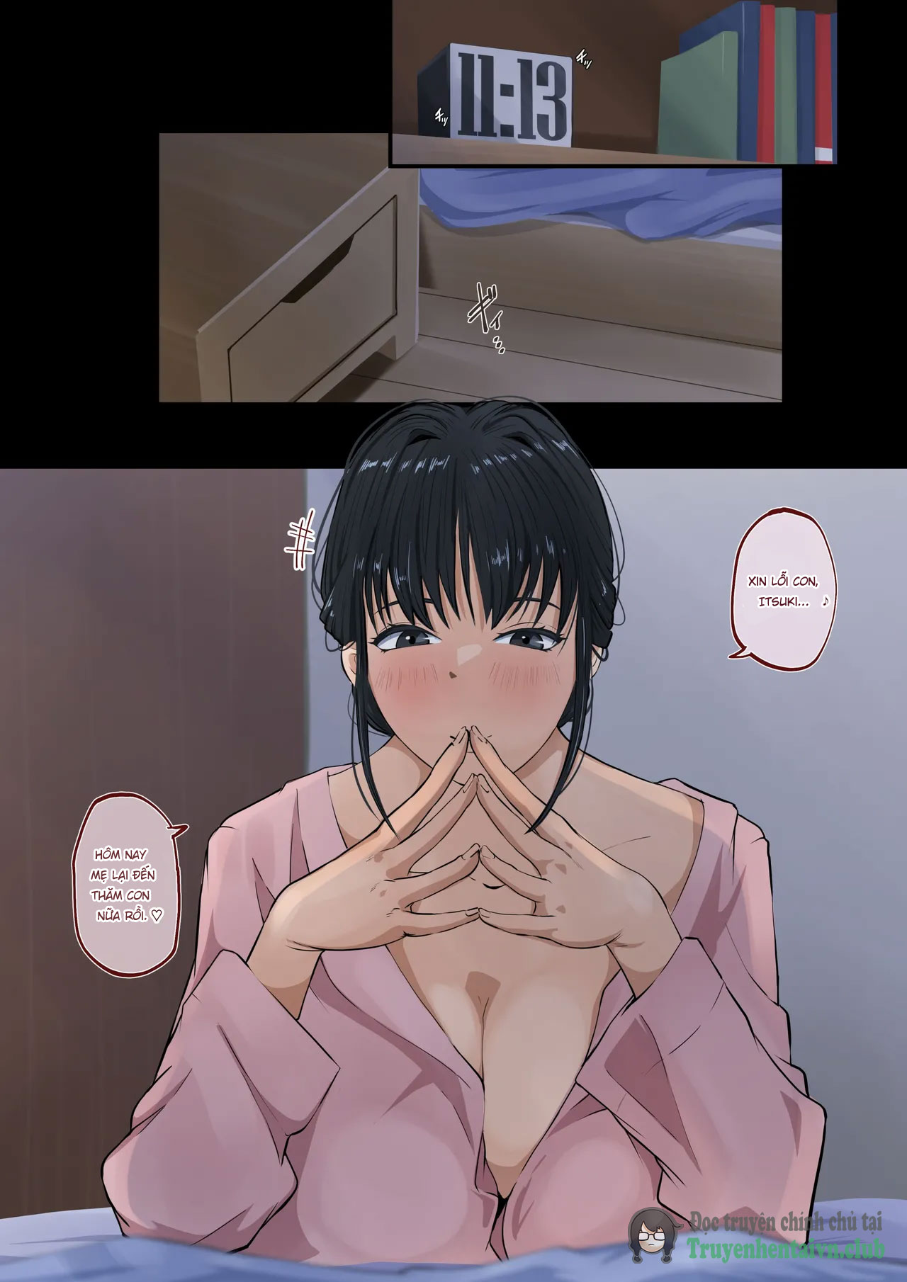 Đọc truyện hentai Kaa-san wa Boku no Koto ga Suki Sugiru!! - Oneshot