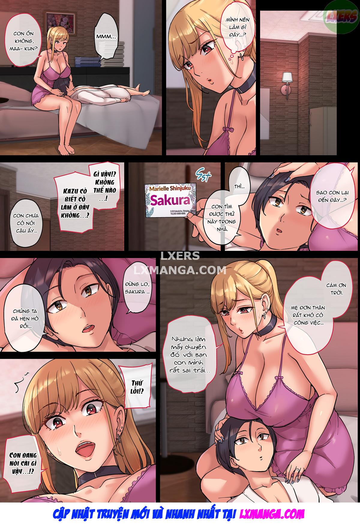 Đọc truyện hentai Tôi Đã Gặp Những Người Bạn Của Tôi, Mẹ Gyaru Ở Xứ Xà Phòng - Chap 1