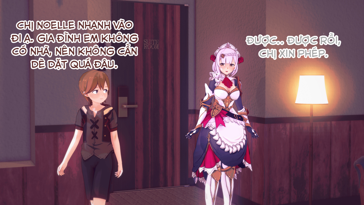 Đọc truyện hentai Cậu học sinh may mắn - Noelle 1