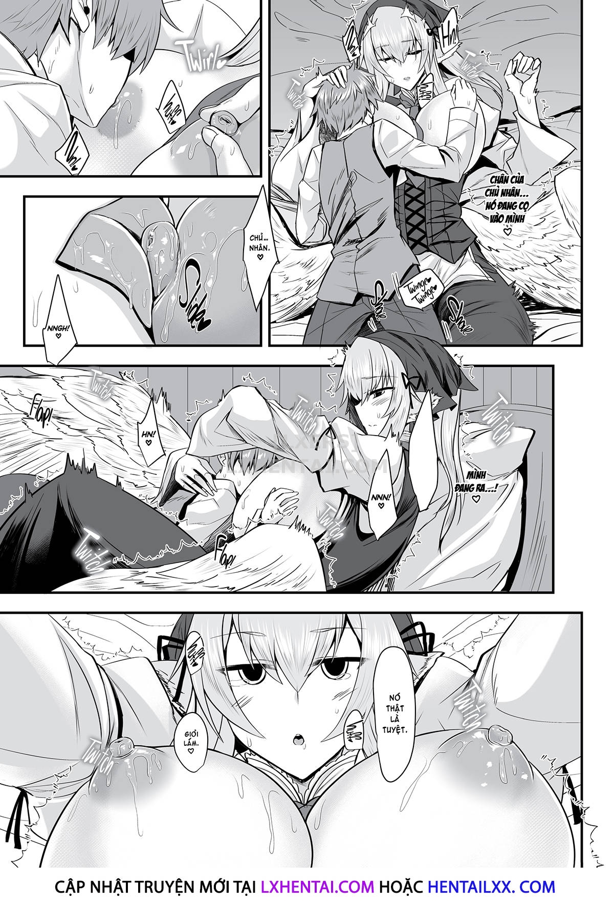 Đọc truyện hentai Feathery Maid Miss Yachiyo - Oneshot