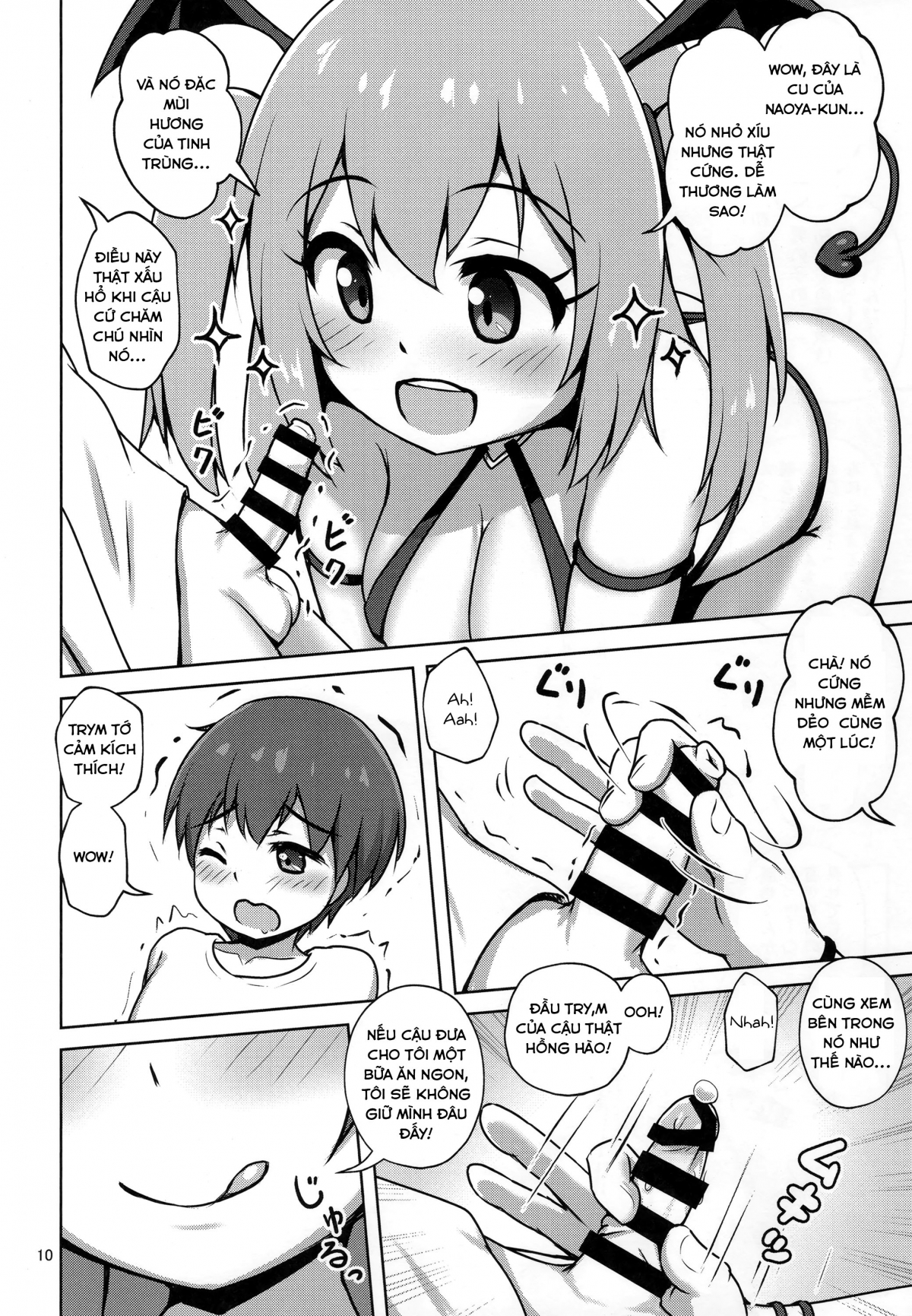 Đọc truyện hentai Cô gái quỷ succusbus Liliotte - Oneshot