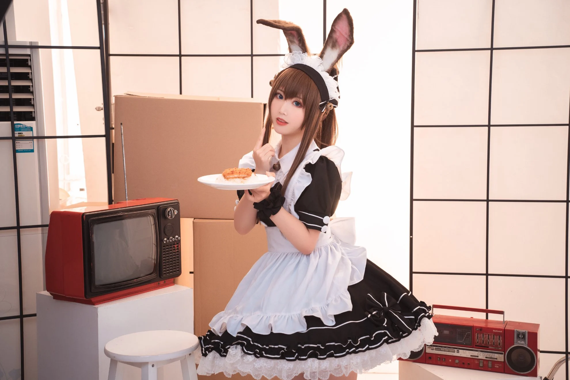 Đọc truyện hentai Tuyển tập Albums siêu phẩm Cosplay - Chap 879 - Noodle Fairy Ami Donkey Maid