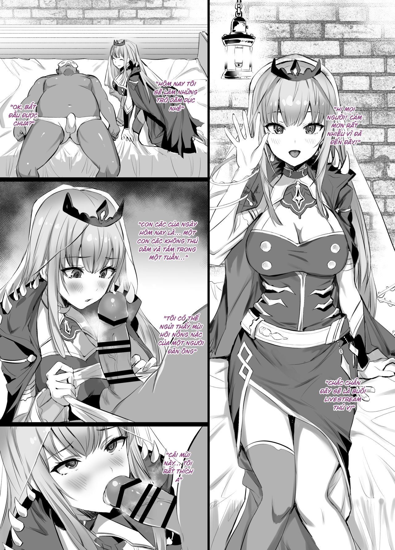 Đọc truyện hentai Khi Mori Calliope livestream - Oneshot