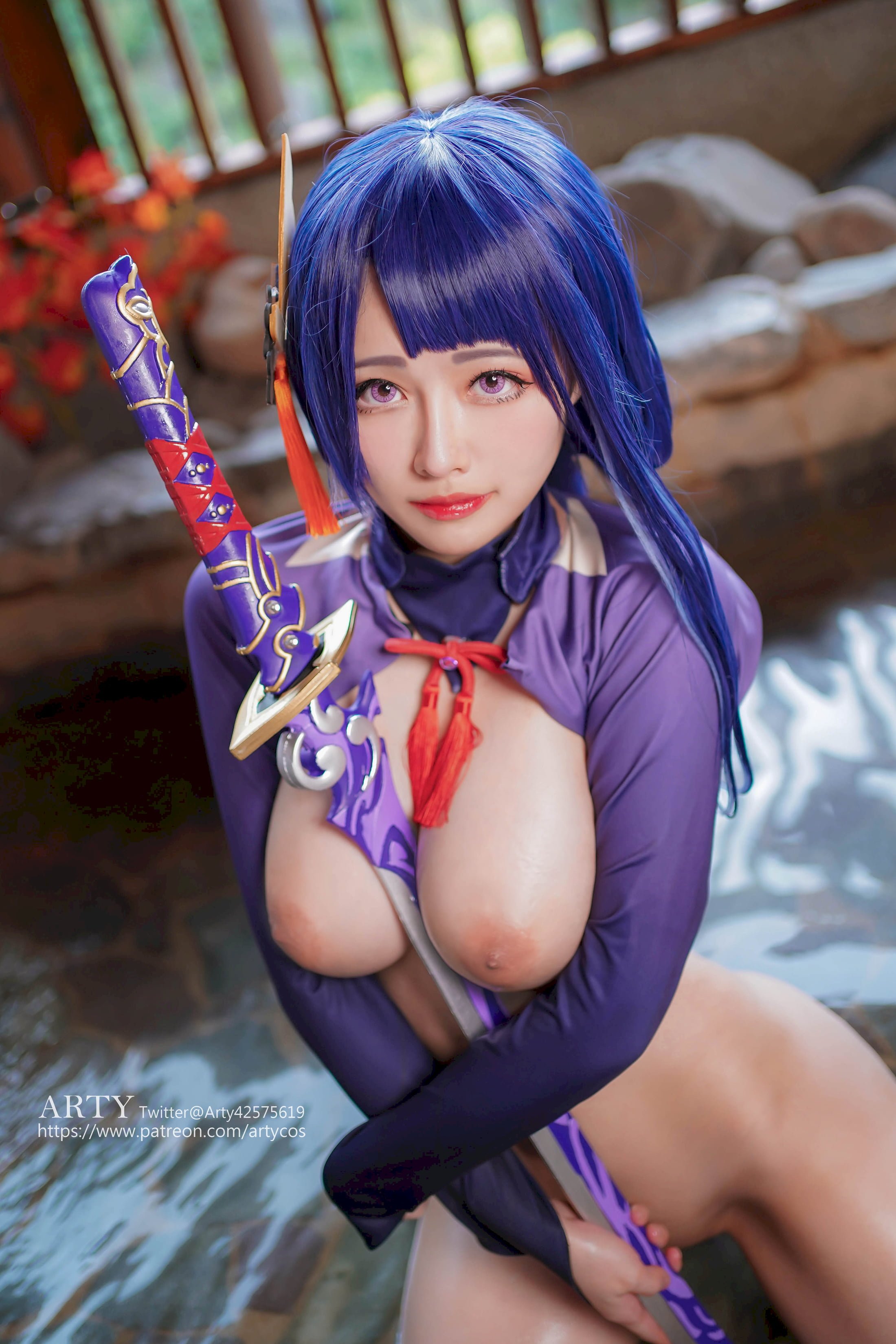 Đọc truyện hentai Tuyển tập Albums siêu phẩm Cosplay - Chap 668 - Arty Huang - Genshin Raiden Shogun
