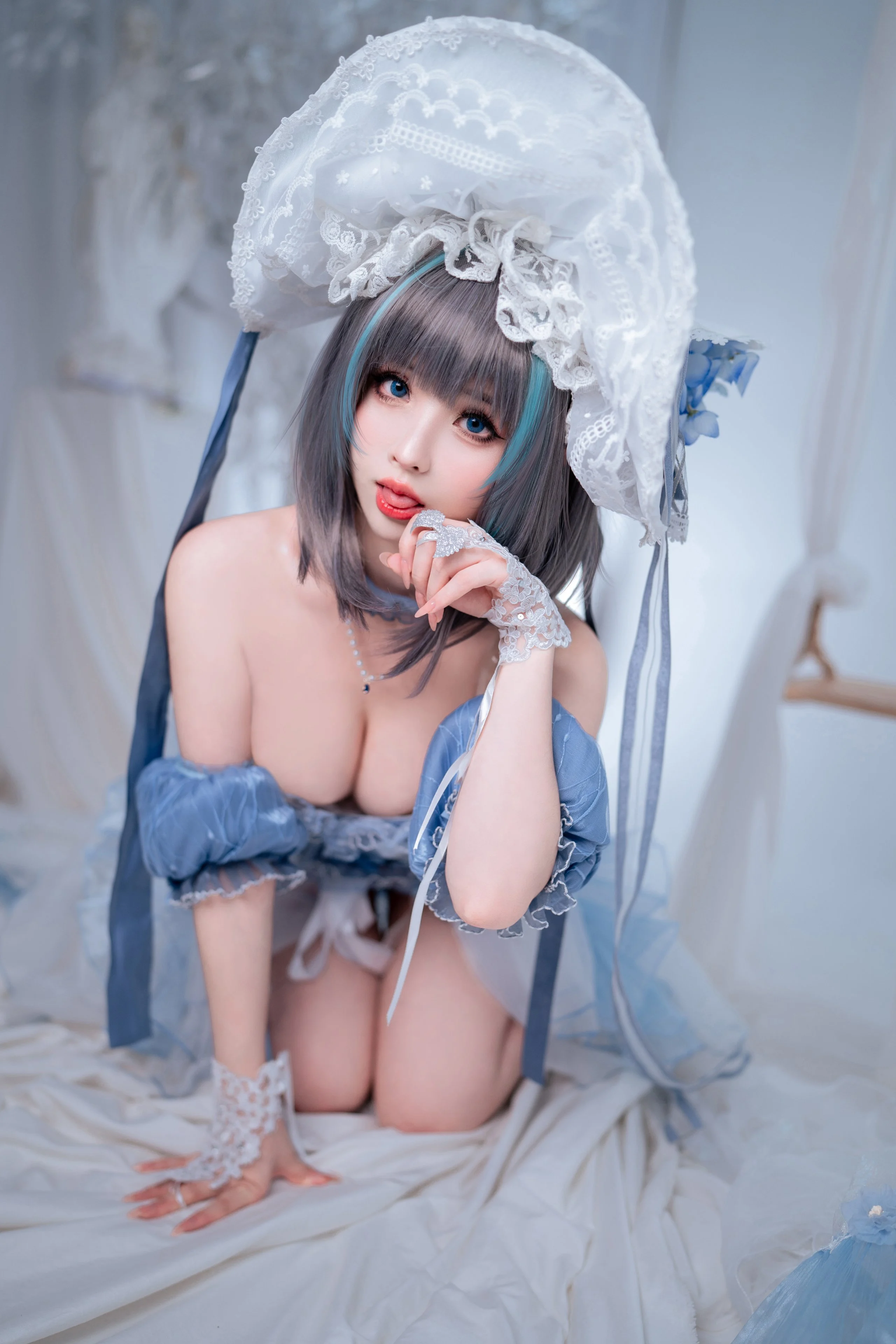 Đọc truyện hentai Tuyển tập Albums siêu phẩm Cosplay - Chap 579 - Ryoko - Cheshire Ice Princess