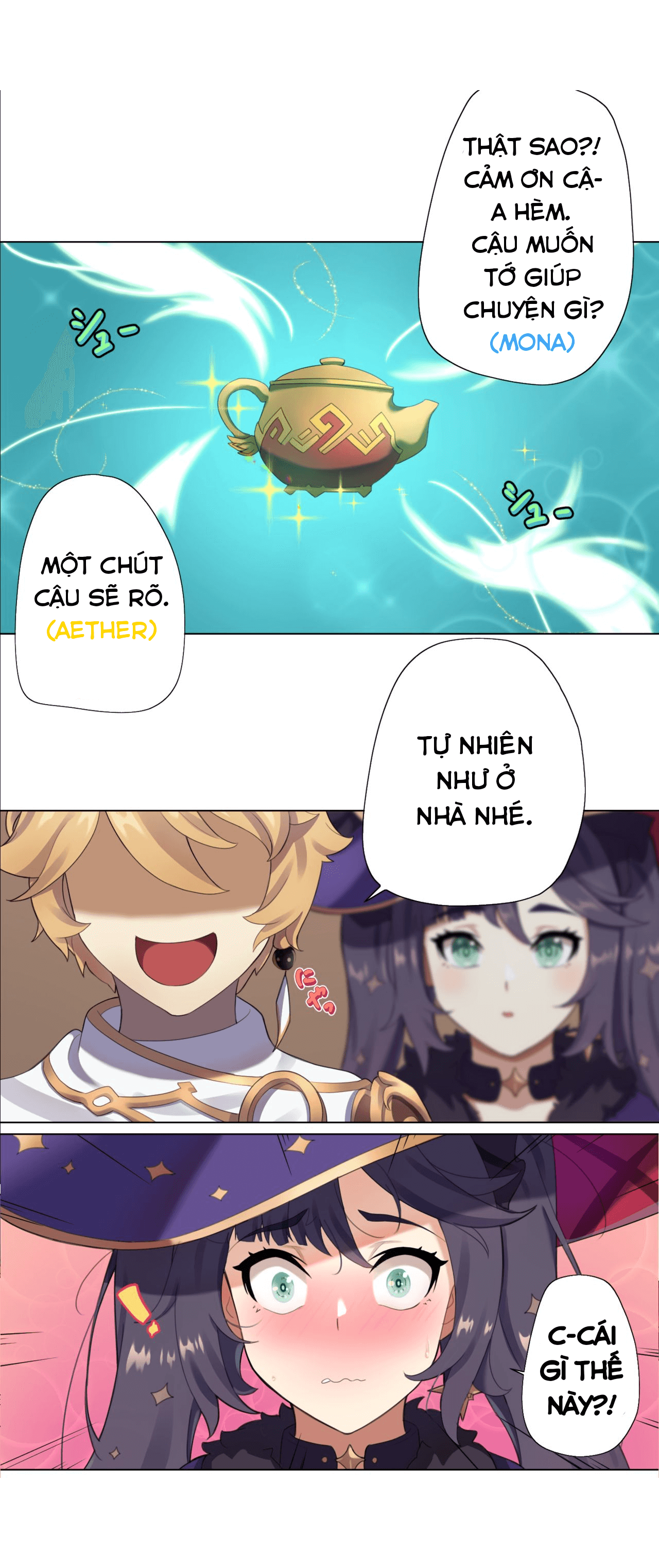 Đọc truyện hentai Dòng đời đưa đẩy Mona, Aether lại đẩy Mona lên giường... - ONESHOT