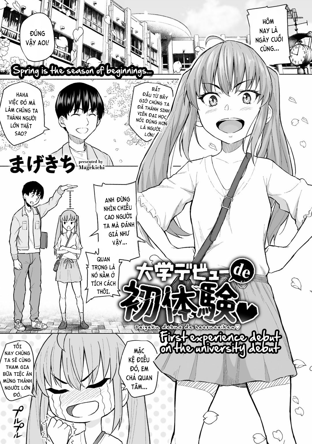 Đọc truyện hentai Trải nghiệm đầu đời tại buổi tiệc sinh viên - Oneshot