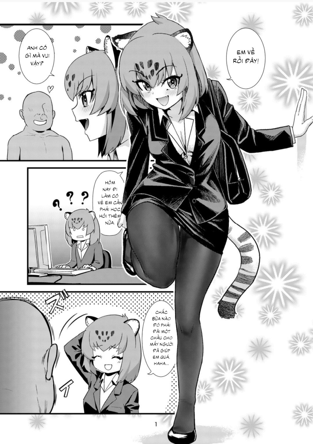 Đọc truyện hentai OL Jaguar no Himo ni Naritai - Oneshot