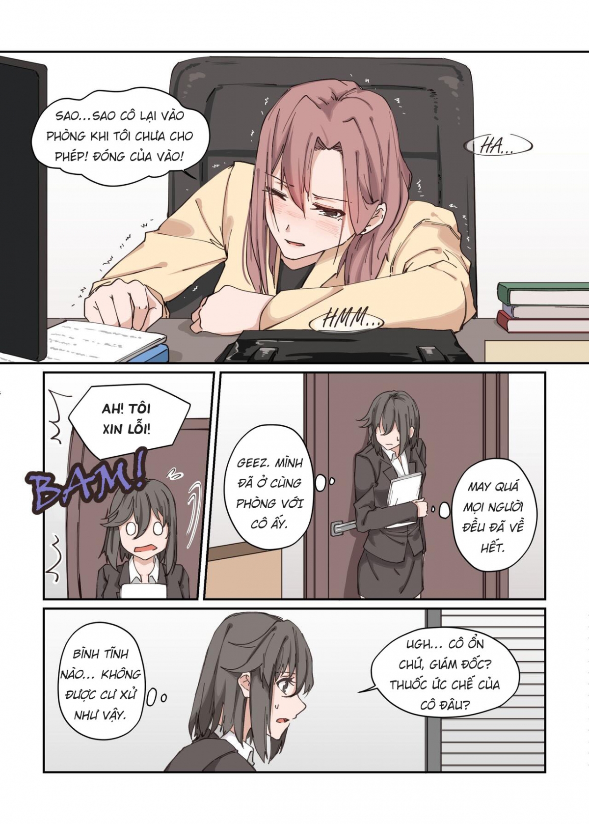 Đọc truyện hentai Cái gì?! giám đốc của tôi làm một omega?! - Oneshot