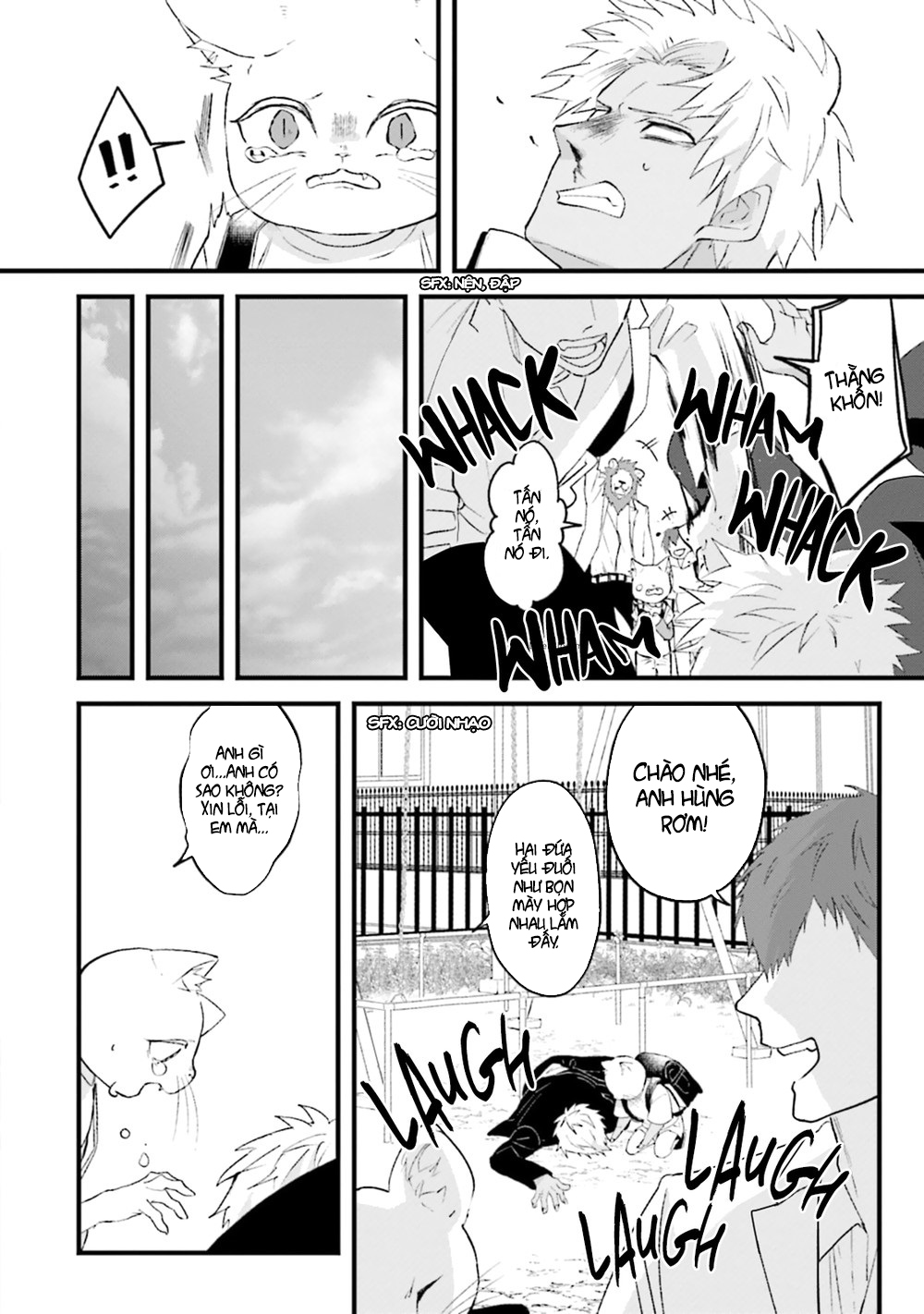 Đọc truyện hentai Trai và Mèo - Chap 1